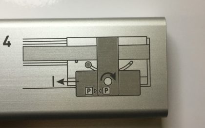 Gravure laser sur support alluminium