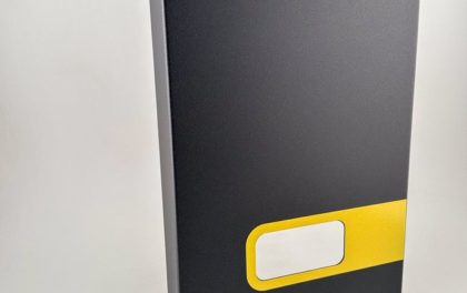 Impression sur une pièce métallique