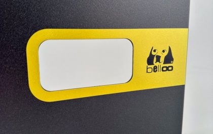 Application d'une seconde couche d'un motif par sérigraphie