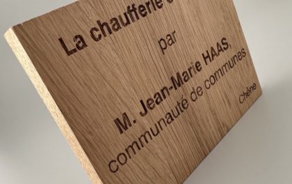 Plaques signalétique